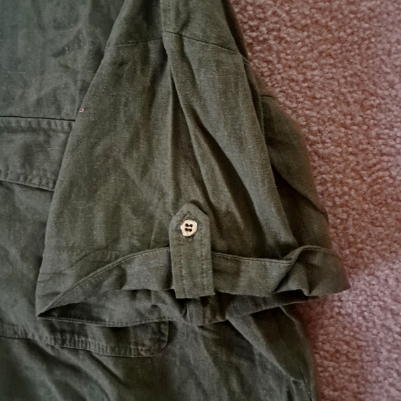 ZARA LINEN BUTTON TOP 2XL - Picture 6 of 10